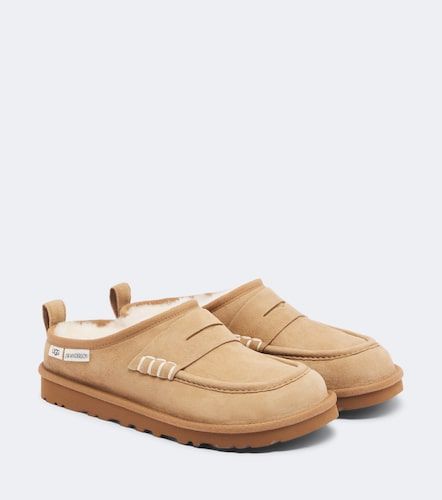 X UGG – Mules en daim et shearling - JW Anderson - Modalova