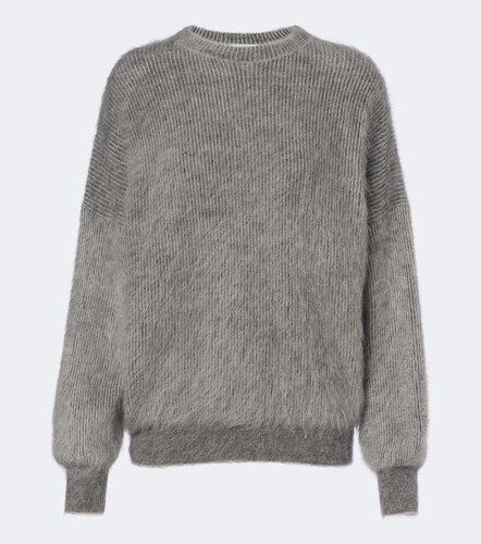 Pull en mohair et laine mélangés - Brunello Cucinelli - Modalova