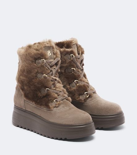 Bottines Stockholm en daim et shearling - Bogner - Modalova