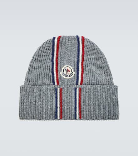 Moncler Bonnet en laine à logo - Moncler - Modalova