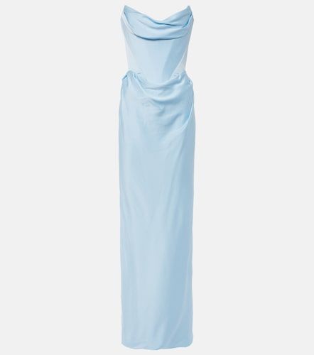 Robe longue Galaxy en satin - Vivienne Westwood - Modalova