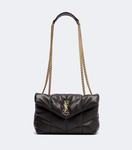 Sac porté épaule Loulou Mini en cuir - Saint Laurent - Modalova