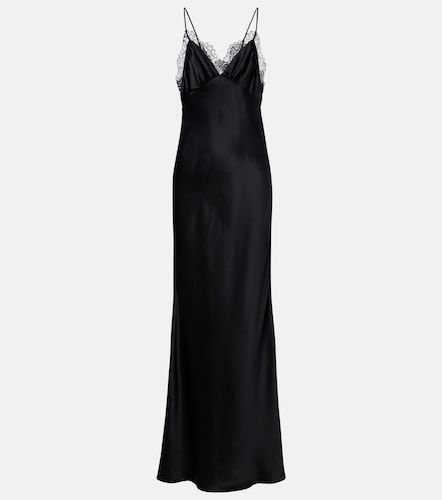 Robe longue Sylas en satin de soie - Nili Lotan - Modalova