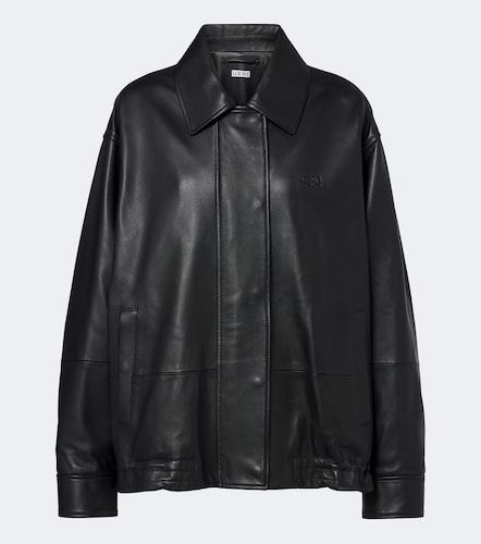 Loewe Veste oversize en cuir - Loewe - Modalova