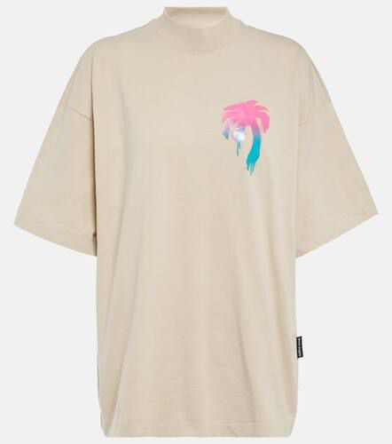 T-shirt imprimé à logo - Palm Angels - Modalova