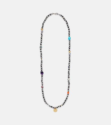 Collier Globetrotter en perles, agate et diamants - Ileana Makri - Modalova