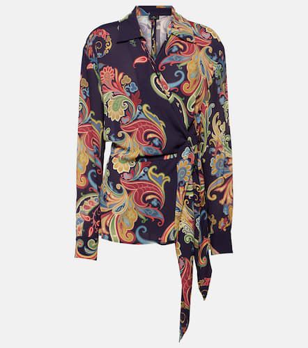 Etro Top cache-cœur imprimé - Etro - Modalova