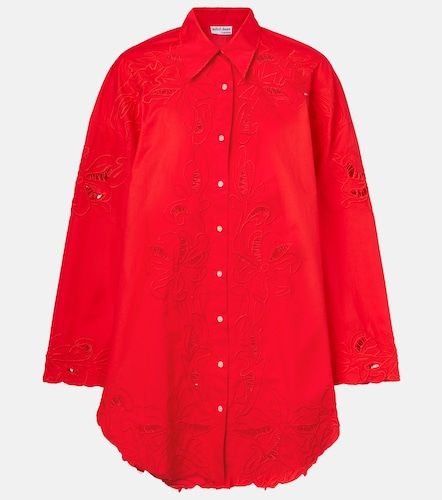 Chemise en coton à broderies anglaises - Juliet Dunn - Modalova