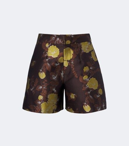 Short Devon en jacquard à fleurs - La DoubleJ - Modalova