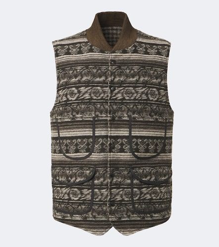 Gilet réversible à motif jacquard - RRL - Modalova