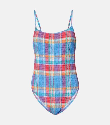 Maillot de bain Smocked Kennedy à carreaux - Polo Ralph Lauren - Modalova