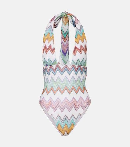 Maillot de bain en lamé à motif Zigzag - Missoni - Modalova