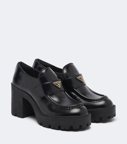 Prada Escarpins à plateau en cuir - Prada - Modalova