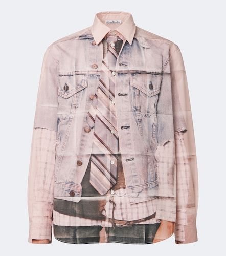 Chemise en popeline de coton - Acne Studios - Modalova