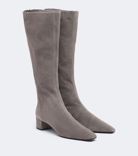 Bottes Saint Honoré en daim - Aquazzura - Modalova