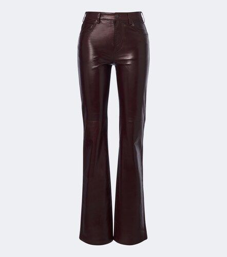 Pantalon évasé Joan en cuir - Nili Lotan - Modalova