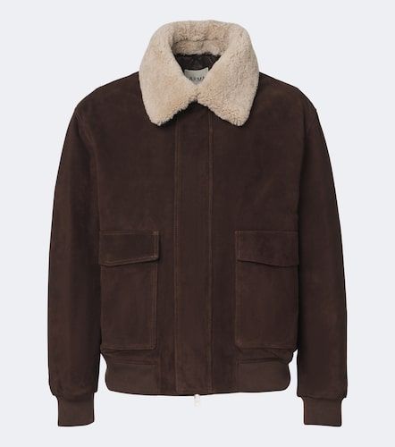 Veste blouson Bari en daim et shearling - Arma - Modalova