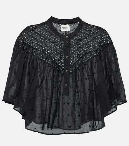 Top Safi asymétrique en dentelle - Marant Etoile - Modalova