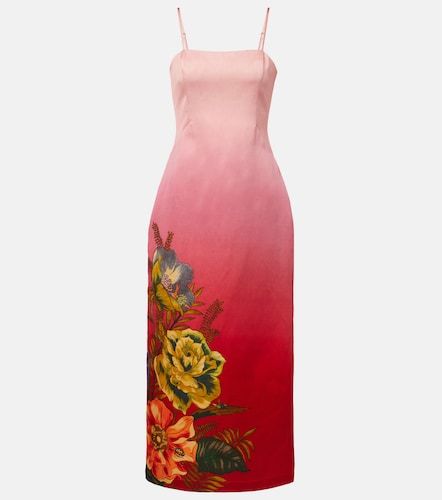 Alémais Robe midi Inez en lin mélangé - Alemais - Modalova