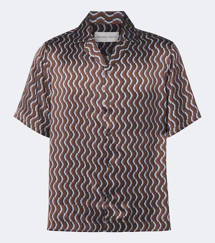 Chemise de bowling Roberto en soie - Frescobol Carioca - Modalova
