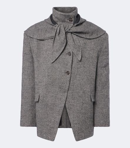 Blazer en laine et cachemire mélangés - Magda Butrym - Modalova