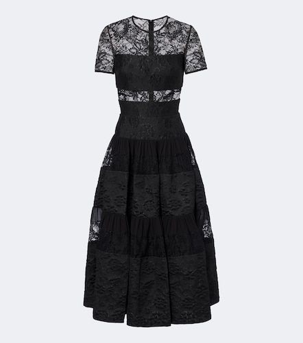 Elie Saab Robe midi en dentelle - Elie Saab - Modalova