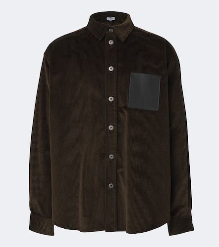 Chemise en velours côtelé de coton - Loewe - Modalova