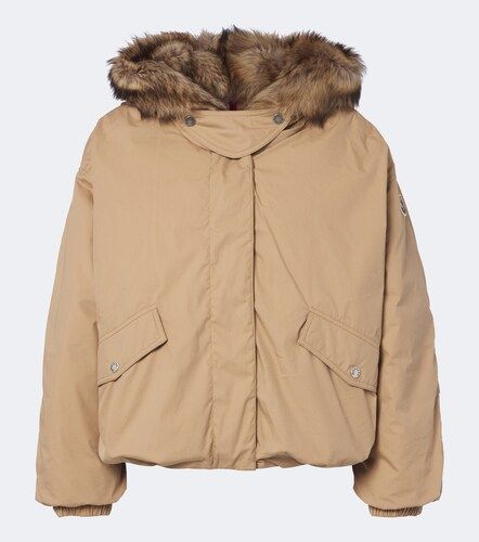 Veste doudoune en coton mélangé - Moncler - Modalova