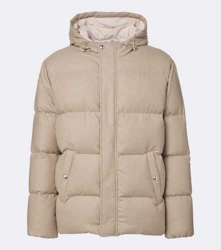 Veste matelassée en laine, soie et cachemire - Eleventy - Modalova