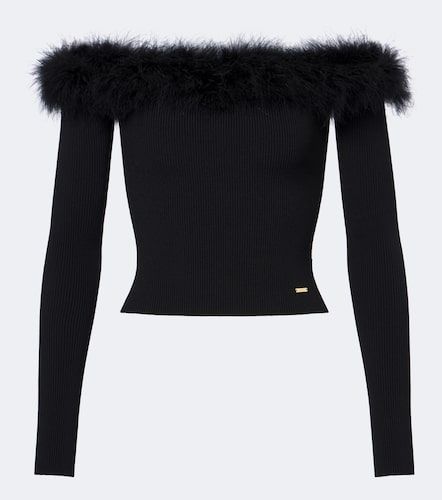 Gucci Top à plumes - Gucci - Modalova
