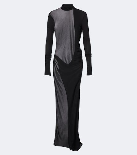 Gucci Robe longue en crêpe - Gucci - Modalova