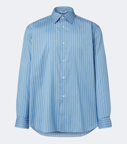 Chemise en coton et soie à rayures - Auralee - Modalova