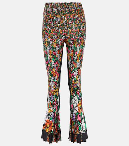 Pantalon à taille haute et à fleurs - Sacai - Modalova