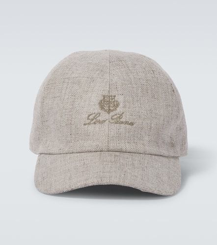 Loro Piana Casquette en lin à logo - Loro Piana - Modalova