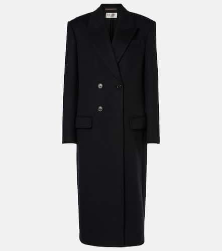 Manteau en laine et cachemire - Saint Laurent - Modalova