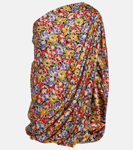 Robe asymétrique à fleurs - Stella McCartney - Modalova