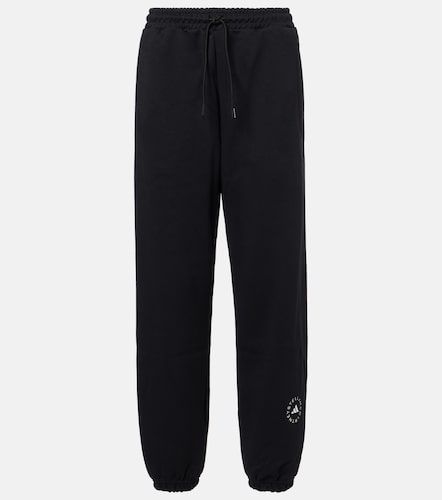 Pantalon de survêtement en coton mélangé à logo - Adidas by Stella McCartney - Modalova