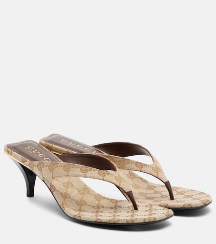 Gucci Mules Vittoria en toile GG - Gucci - Modalova
