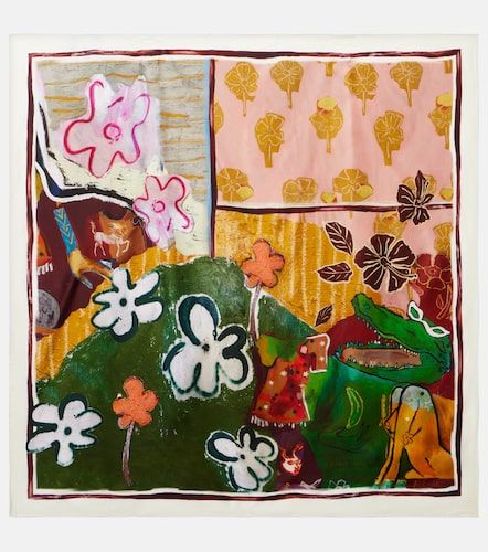 Alémais x MLAK – Foulard en soie à imprimé - Alemais - Modalova