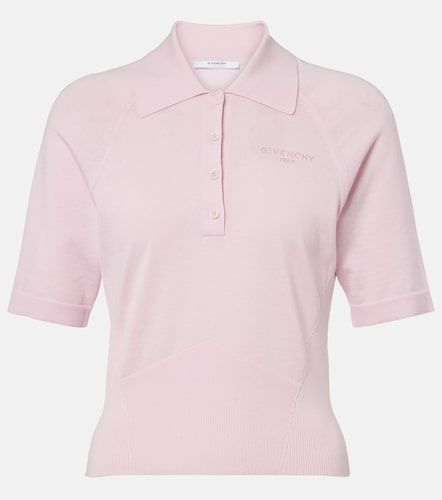 Givenchy Polo en coton et soie - Givenchy - Modalova