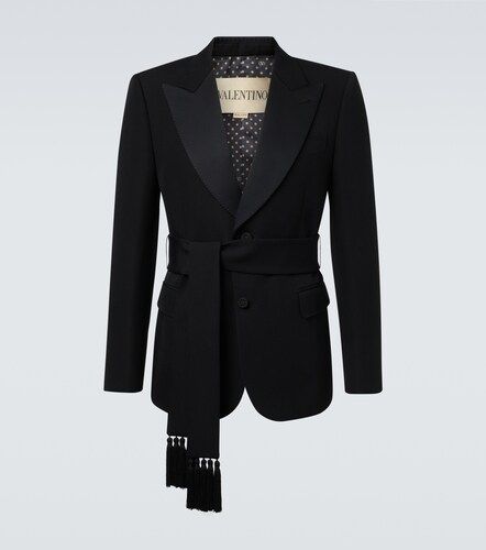 Blazer en laine vierge - Valentino Garavani - Modalova