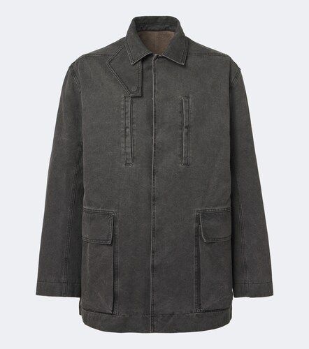 Veste Collared Mac en coton - Rick Owens - Modalova