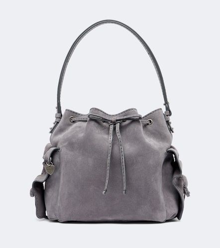 Sac seau Multipocket Medium en daim - Acne Studios - Modalova