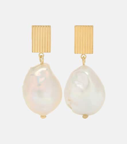 Boucles d'oreilles Barroco en or 9 ct à perles - Aliita - Modalova