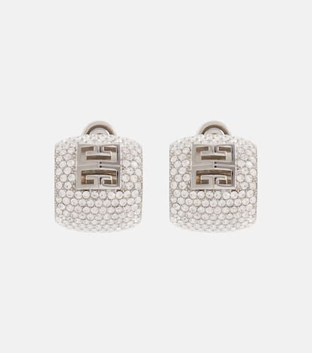 Boucles d’oreilles 4G à cristaux - Givenchy - Modalova