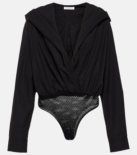 Alaïa Body à capuche en coton - Alaia - Modalova