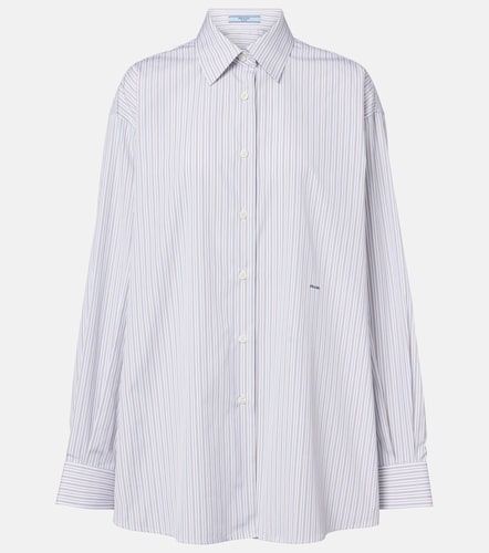 Chemise oversize en popeline de coton - Prada - Modalova
