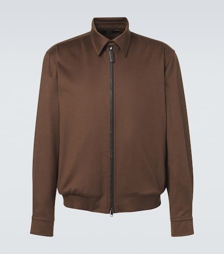 Veste blouson en cachemire et laine - Brioni - Modalova