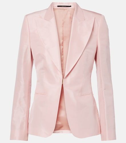 Gucci Blazer en soie - Gucci - Modalova