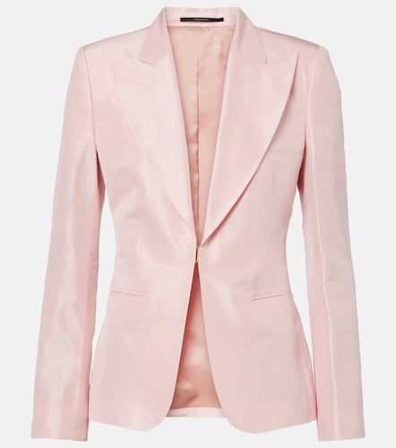 Gucci Blazer en soie - Gucci - Modalova